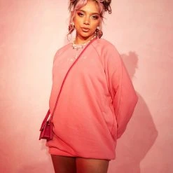 FINESSE Randi Heart Eyes Sweatshirt Dress Tops