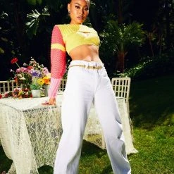 FINESSE Bottoms Ronnie Wide Leg Jean