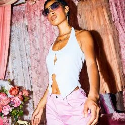 FINESSE Ricki Tie Back Top