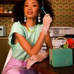 FINESSE Lily Shoulder Pad Top