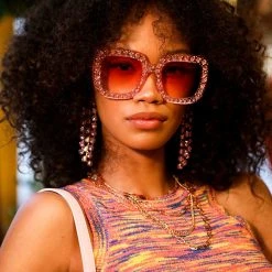 FINESSE Tops Kristi Kaleidoscopic Top