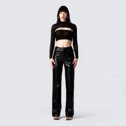 FINESSE Nadine Black Mesh Tank & Shrug 9 FINESSE Nadine Black Mesh Tank & Shrug