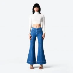 FINESSE Bottoms Jamie Flare Jean