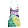 FINESSE Dresses Erin Rainbow Sherbet Dress