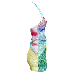 FINESSE Dresses Erin Rainbow Sherbet Dress