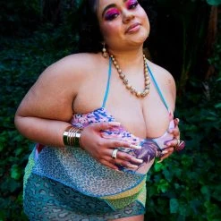 FINESSE Dresses Erin Rainbow Sherbet Dress