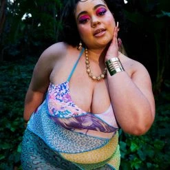 FINESSE Dresses Erin Rainbow Sherbet Dress