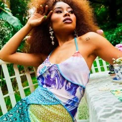 FINESSE Dresses Erin Rainbow Sherbet Dress