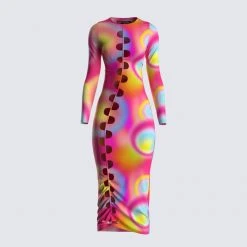 FINESSE Nova Lace Up Dress