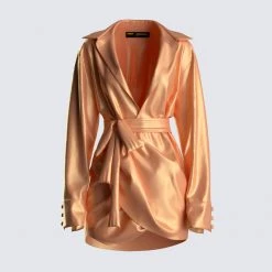 FINESSE Remi Wrap Shirt Dress