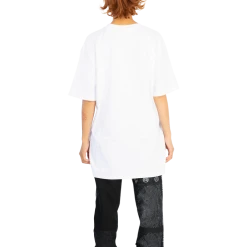 FINESSE Tops Jacko Patched Up Oversized Tee White