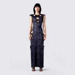 FINESSE Dresses Jasper Black Maxi Dress