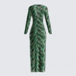 FINESSE Jade Tropical Gown