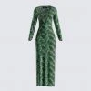 FINESSE Jade Tropical Gown