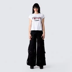 FINESSE Bottoms Dylan Wide Leg Pants