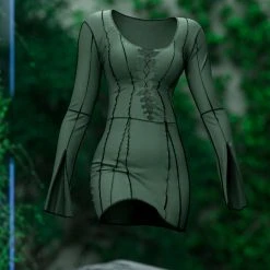 FINESSE Dresses Karlie Lace Up Boss Dress