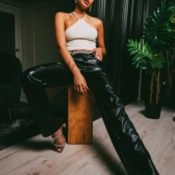 FINESSE Darcy Leather Pant