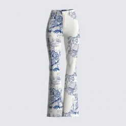 FINESSE Dawn Tiger Print Pant