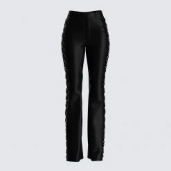 FINESSE Bottoms Antoinette Tied Up Pants