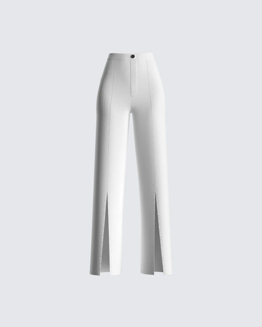 FINESSE Bottoms Jordan Slit Leg Pants 3 FINESSE Bottoms Jordan Slit Leg Pants