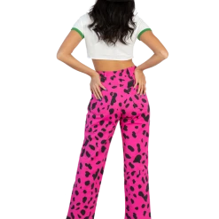 FINESSE Bottoms E Captivated Cow Printed Pants