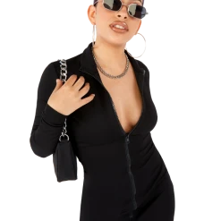 FINESSE Rada Zip-up Mini Dress