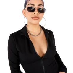 FINESSE Rada Zip-up Mini Dress