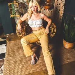 FINESSE Liv Ruffle My Feathers Top Tops