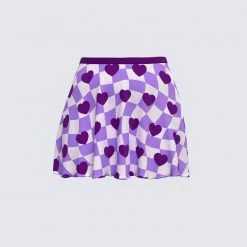 FINESSE Kristi Eat Your Heart Out Skirt