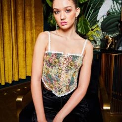 FINESSE Antoinette Royalty Top Tops