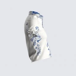 FINESSE Dawn Tiger Print Top