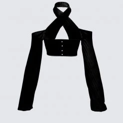 FINESSE Dom Pleated Top Tops