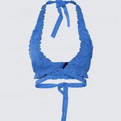 FINESSE Lotti Blue Baby Top Tops