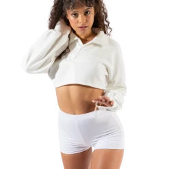 FINESSE Bottoms Bella Peekaboo Biker Shorts