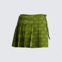 FINESSE Adin Pleated Knit Skirt 10 FINESSE Adin Pleated Knit Skirt