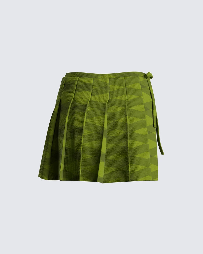 FINESSE Adin Pleated Knit Skirt 5 FINESSE Adin Pleated Knit Skirt