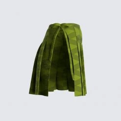 FINESSE Adin Pleated Knit Skirt