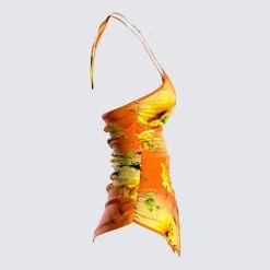 FINESSE Tops Kenji Sunflower Print Top